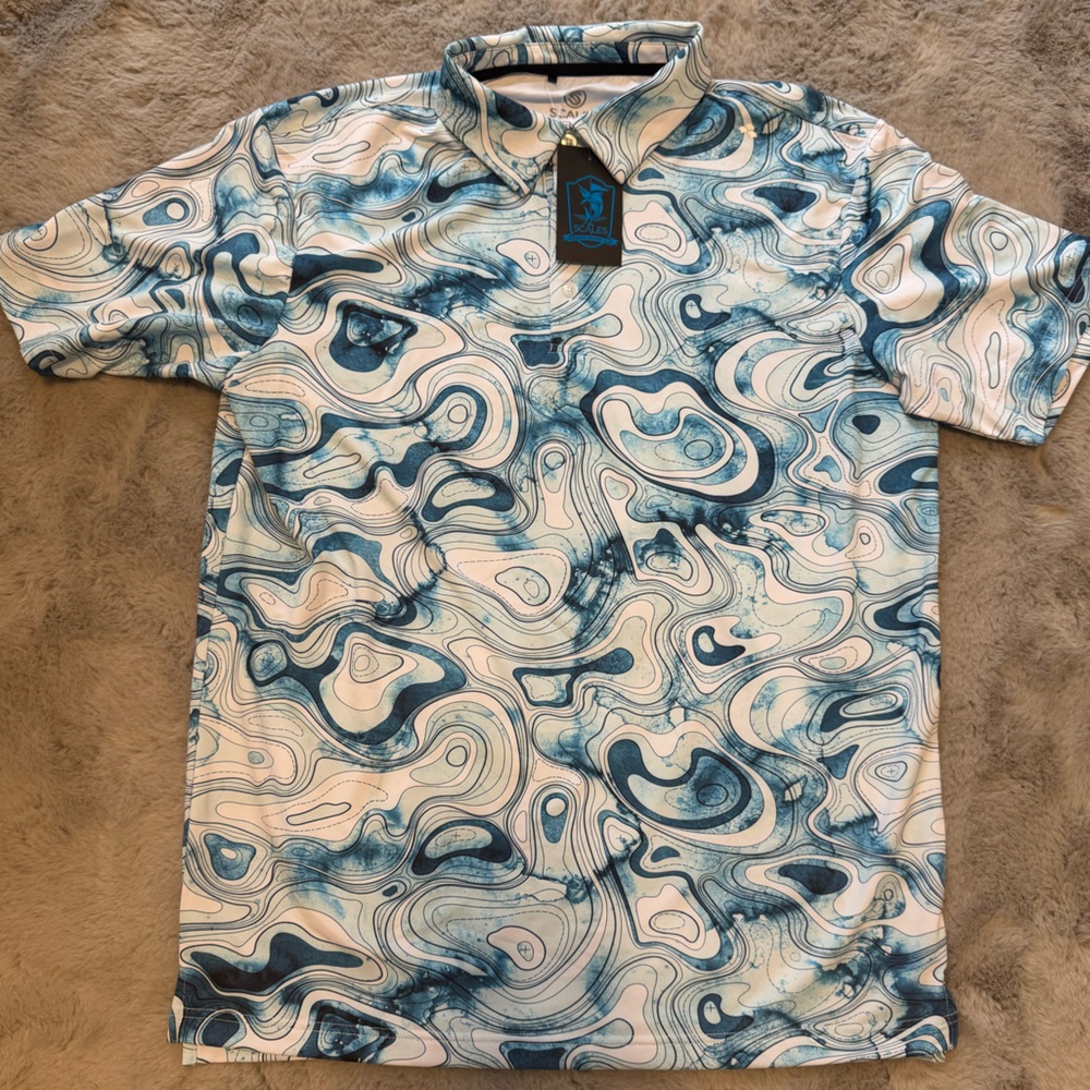 Men Scales polo size medium NWT
